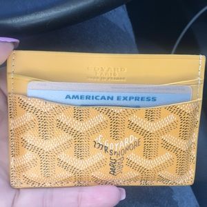 Goyard card holder!